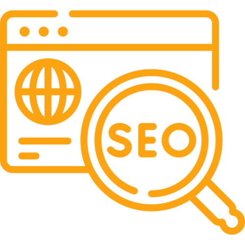 Ícone SEO para Sites
