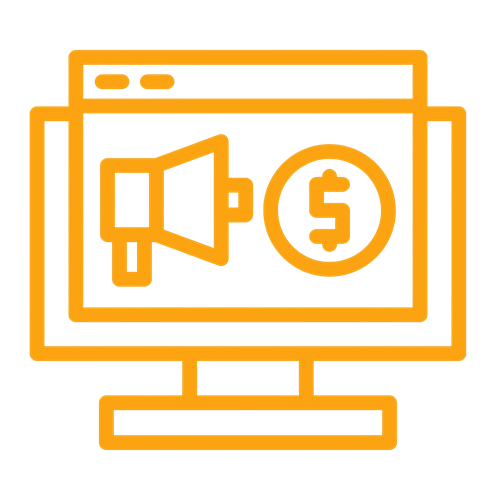 Ícone tráfego pago